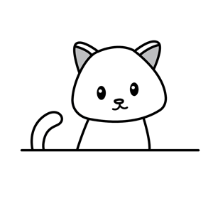 Illustration of a cat exploring boundaries